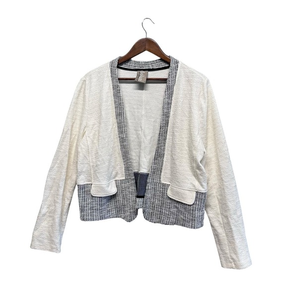 Anthropologie Dolan Left Coast Cropped Blazer Jacket Women's Size L Office Caree - Picture 3 of 10